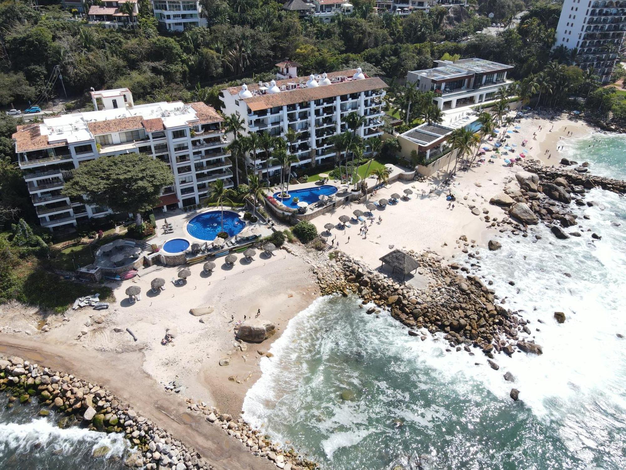 Ocean Front, 3 Bedroom, 3 Bathroom, Casa Natalia, Playa Esmeralda Puerto Vallarta Eksteriør bilde